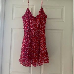 Francesca’s Small red romper - tags still on